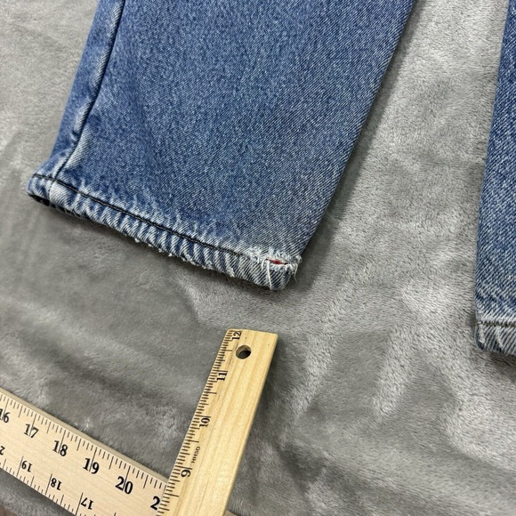 L.L. Bean Jeans Womens 12M-T Blue Double L Relaxed Fit Lined Medium Wash Denim - Picture 10 of 15